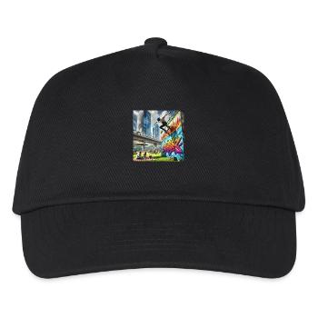 1000013525 - Kinder Basecap - Schwarz - Vorne