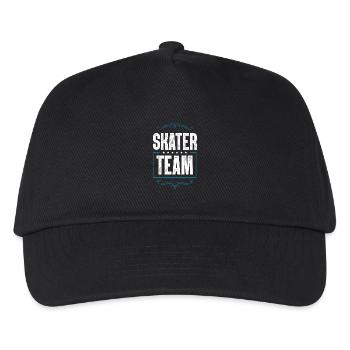 Skater Team - Kids’ Baseball Cap - black - Front