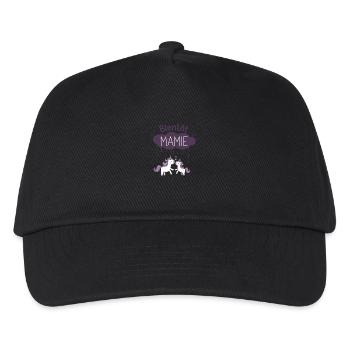Soon Grandma Future Grandmother - Kids’ Baseball Cap - black - Front