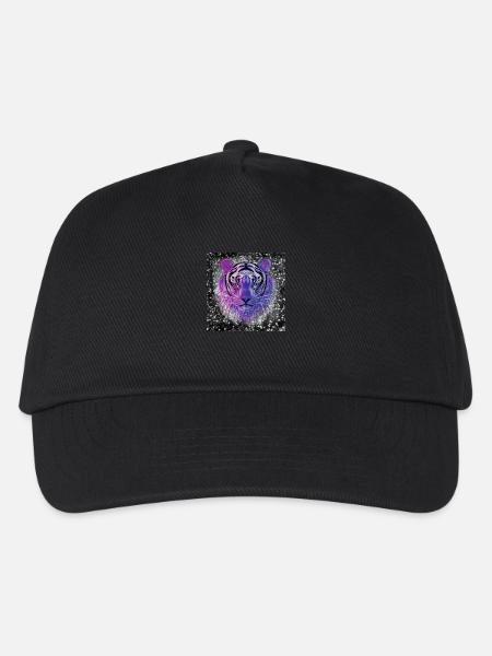 Tiger "Wild Spirit" - Kinder Basecap - Schwarz