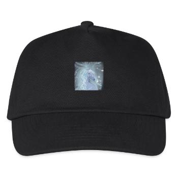 Magischer Schimmel - Kinder Basecap - Schwarz - Vorne