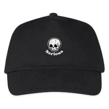 Serious Said by The Skull - Kids’ Baseball Cap - black - Front