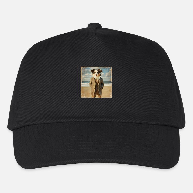 My friend the dog Albert - Kinder Basecap - Schwarz