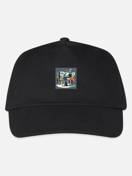 The camera studio - Kinder Basecap - Schwarz