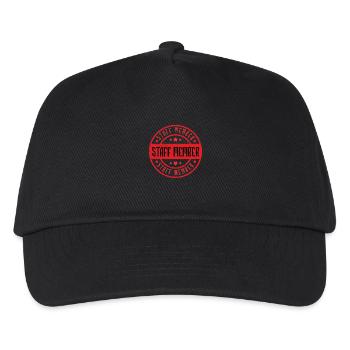 Staff Member - Kids’ Baseball Cap - black - Front