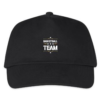 Équipe de basket-ball - Casquette de baseball Enfant - noir - Devant