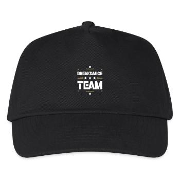 Équipe de breakdance - Casquette de baseball Enfant - noir - Devant