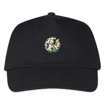 Saxophon Fee - Kinder Basecap - Schwarz - Vorne