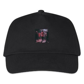 Techno dude - Kinder Basecap - Schwarz - Vorne