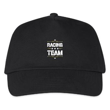 Racing Team - Kinder Basecap - Schwarz - Vorne