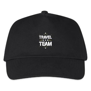 Travel Team - Kinder Basecap - Schwarz - Vorne