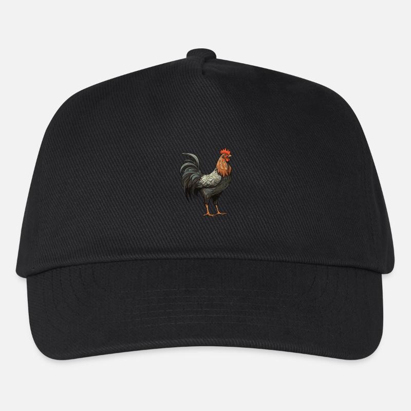Animal Coq - Casquette de baseball Enfant - noir