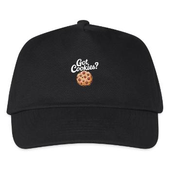 Cookies Biscuits Biscuits Biscuits Chocolat - Casquette de baseball Enfant - noir - Devant