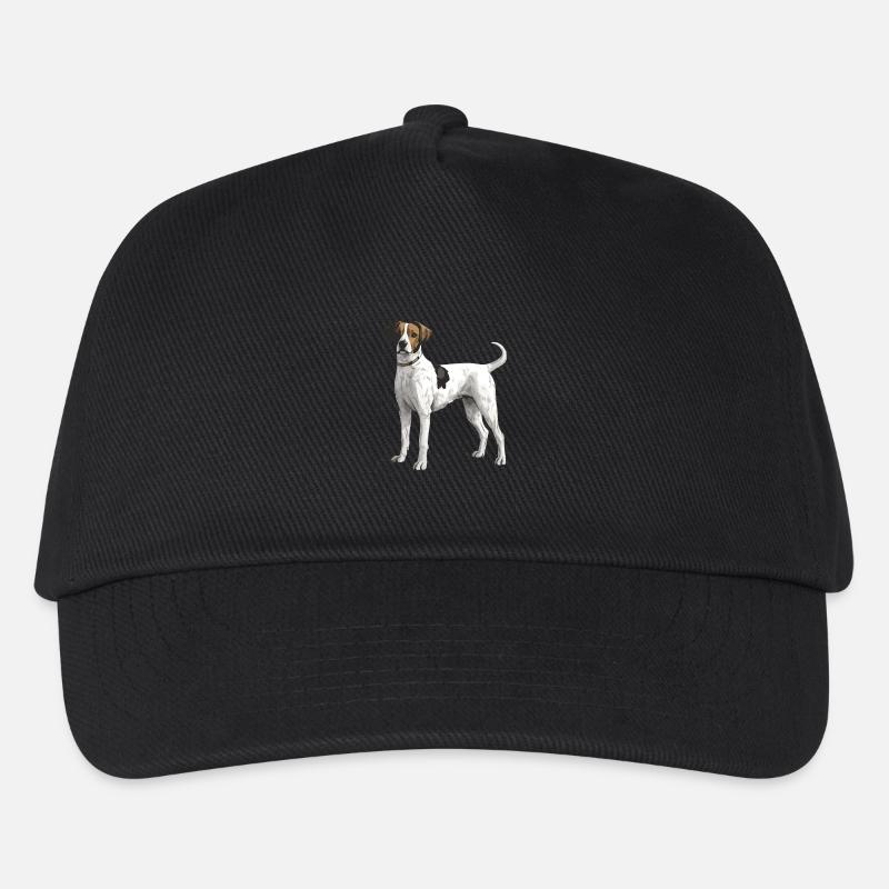 Jack Russel Terrier Hund - Kinder Basecap - Schwarz