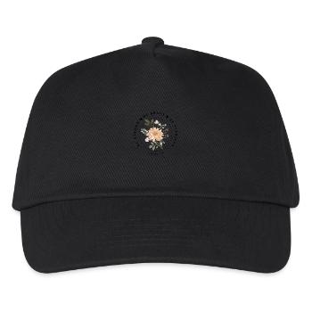 mutig und stark - Kinder Basecap - Schwarz - Vorne