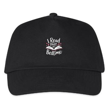 Books Book Reading Library Library Bookworm - Kids’ Baseball Cap - black - Front