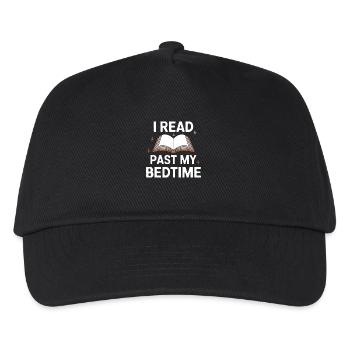Books Book Reading Library Library Bookworm - Kids’ Baseball Cap - black - Front