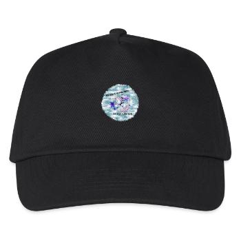Mon cheval est imaginaire, mes compétences ne le sont pas ! - Casquette de baseball Enfant - noir - Devant