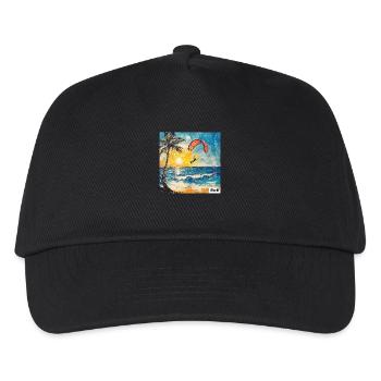 Kite - Kids’ Baseball Cap - black - Front