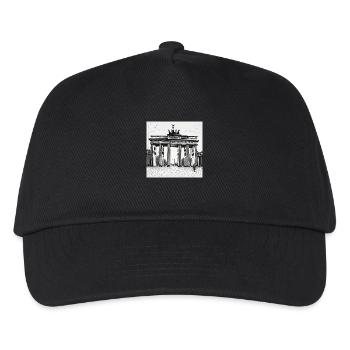 Brandenburger Tor - Kinder Basecap - Schwarz - Vorne
