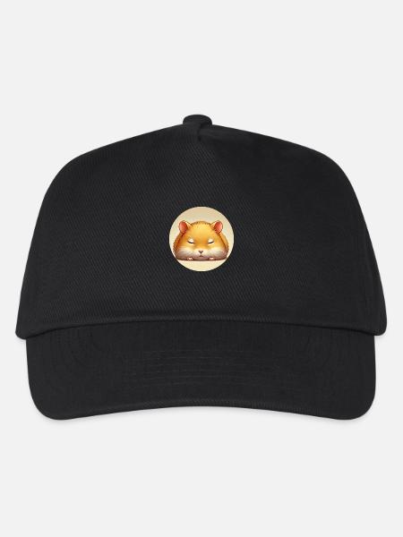 Hamster - Kinder Basecap - Schwarz