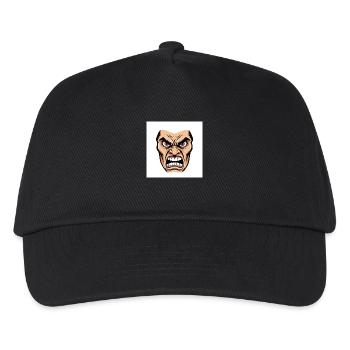 The Essence of Wrath: An Explosive Graphic - Kids’ Baseball Cap - black - Front
