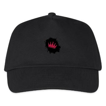 Blobs Crown - Kids’ Baseball Cap - black - Front