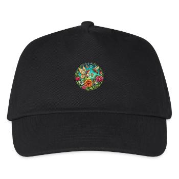Honigbienen-Fee - Kinder Basecap - Schwarz - Vorne