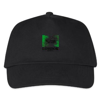 Lombok Indonesia - Kids’ Baseball Cap - black - Front