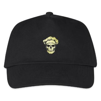 Koch Skull Skeleton Chef - Kids’ Baseball Cap - black - Front