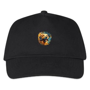 Golden Retriever - Kids’ Baseball Cap - black - Front