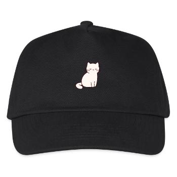 Chat animaux de compagnie - Casquette de baseball Enfant - noir - Devant