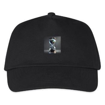 Le temps presse ! (C) - Casquette de baseball Enfant - noir - Devant
