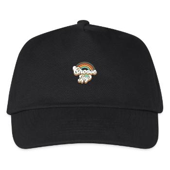 Choose joy - Kinder Basecap - Schwarz - Vorne