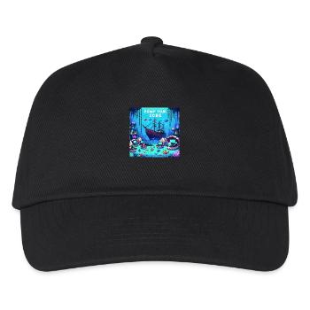 Underwater PimpYourCode - Kids’ Baseball Cap - black - Front