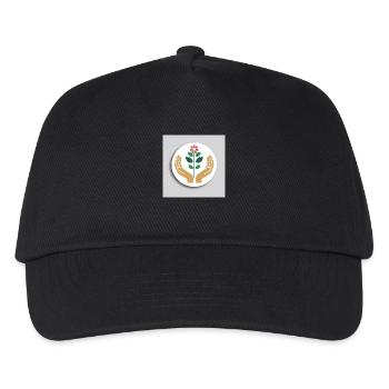Logo zur Förderung des Wachstums - Kinder Basecap - Schwarz - Vorne