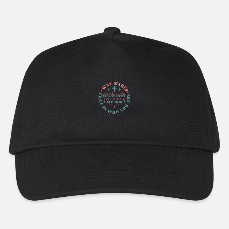 Waymaker - Kinder Basecap - Schwarz