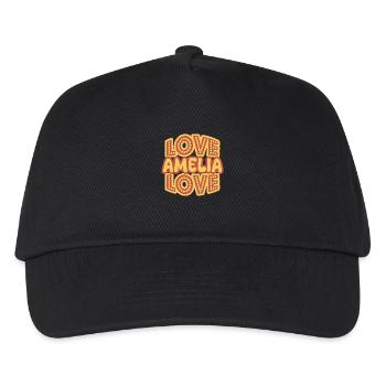 Geschenk für Amelia - Kinder Basecap - Schwarz - Vorne