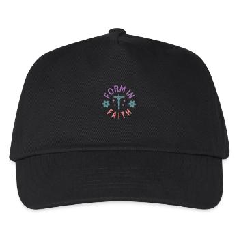 Form In Faith - Kids’ Baseball Cap - black - Front