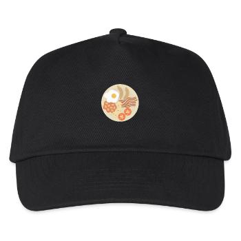 full english breakfast - Kids’ Baseball Cap - black - Front