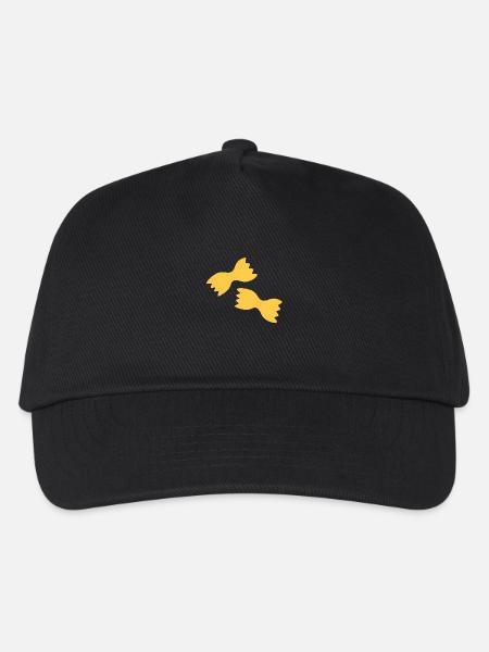 Farfalle Nudeln - Kinder Basecap - Schwarz