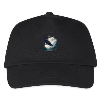 Stolzer Amerikaner - Kinder Basecap - Schwarz - Vorne