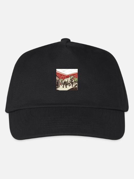 Stock market - Kids’ Baseball Cap - black