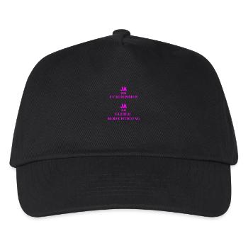 Ja zum Feminismus Ja zur Gleichberechtigung - Kinder Basecap - Schwarz - Vorne