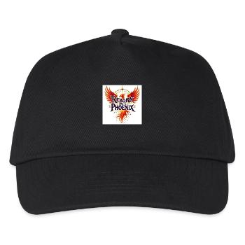 Reborn Like A Phoenix - Kinder Basecap - Schwarz - Vorne