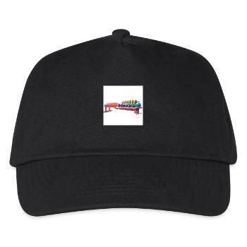 Hanteln - Kinder Basecap - Schwarz - Vorne