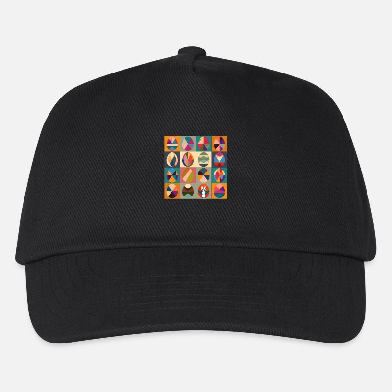 Ostereier Design No.12 - Kinder Basecap - Schwarz