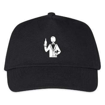 Groom Wedding Bachelor Party - Kids’ Baseball Cap - black - Front