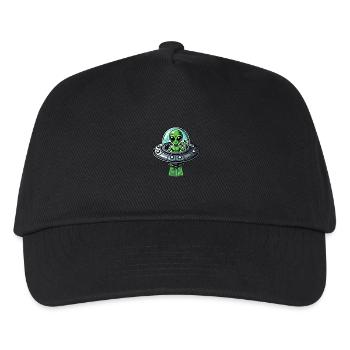 ufo alien - Kinder Basecap - Schwarz - Vorne