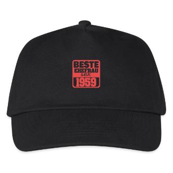 1959 - Kinder Basecap - Schwarz - Vorne